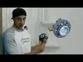 American Standard Flash Shower Rough In Valve With PEX Inlets Universal Outlets With Screwdriver Stops for Crimp Ring System