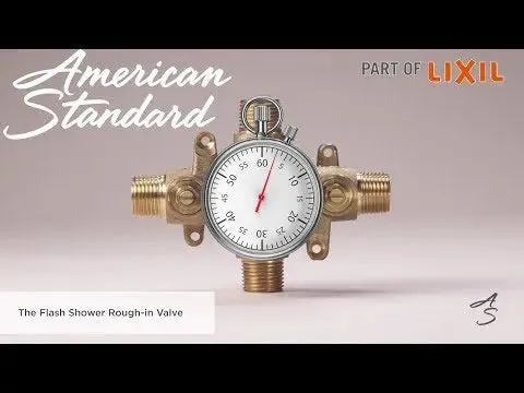 American Standard Flash Shower Rough In Valve With PEX Inlets Universal Outlets With Screwdriver Stops for Crimp Ring System