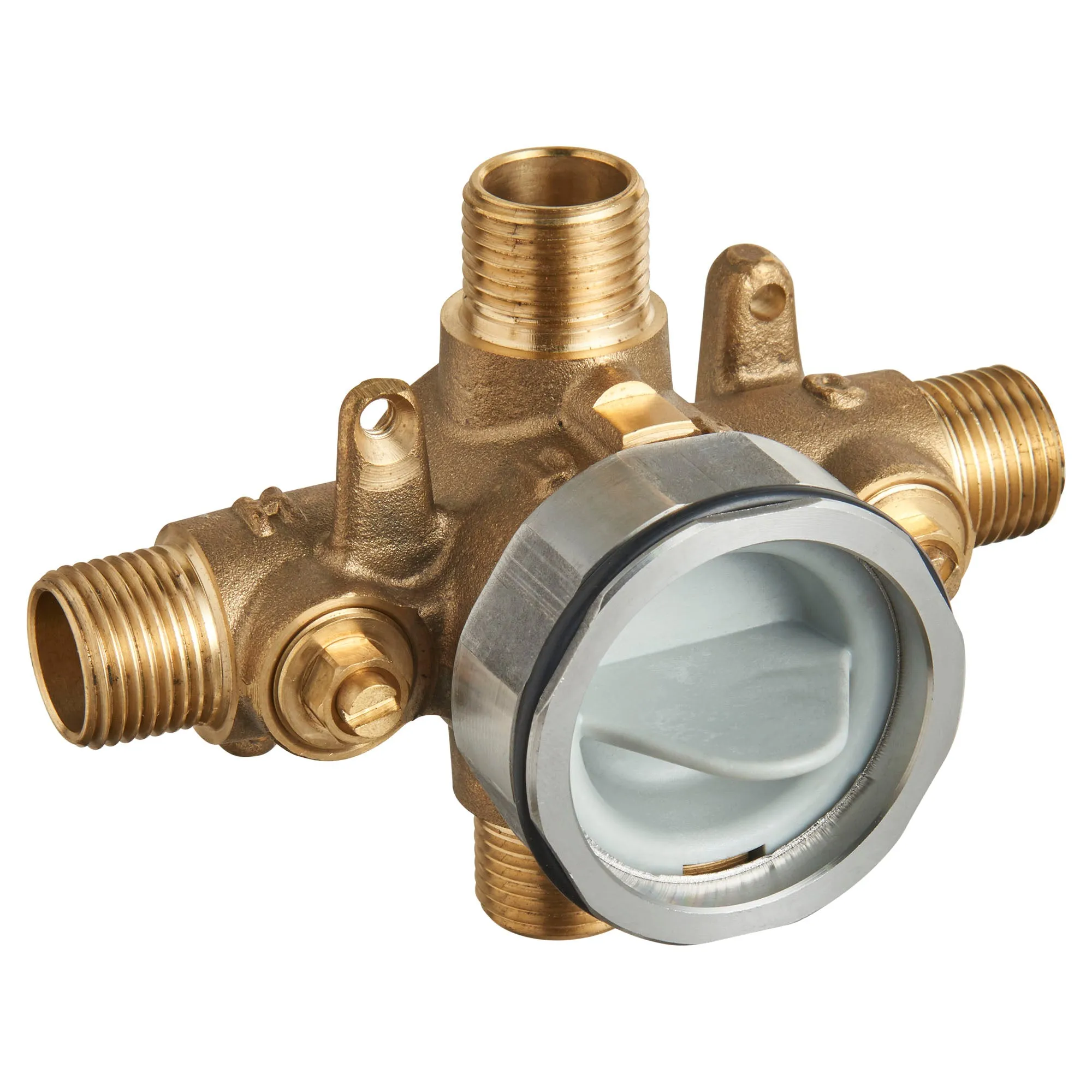 American Standard Flash Shower Rough-In Valve With Universal Inlets Outlets With Screwdriver Stops