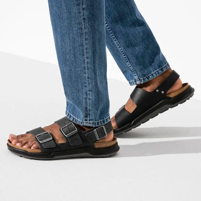 BIRKENSTOCK MILANO REGULAR FIT IN BLACK