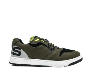 Cesare Paciotti 4US Men’s Military & Yellow Sneaker BB9012