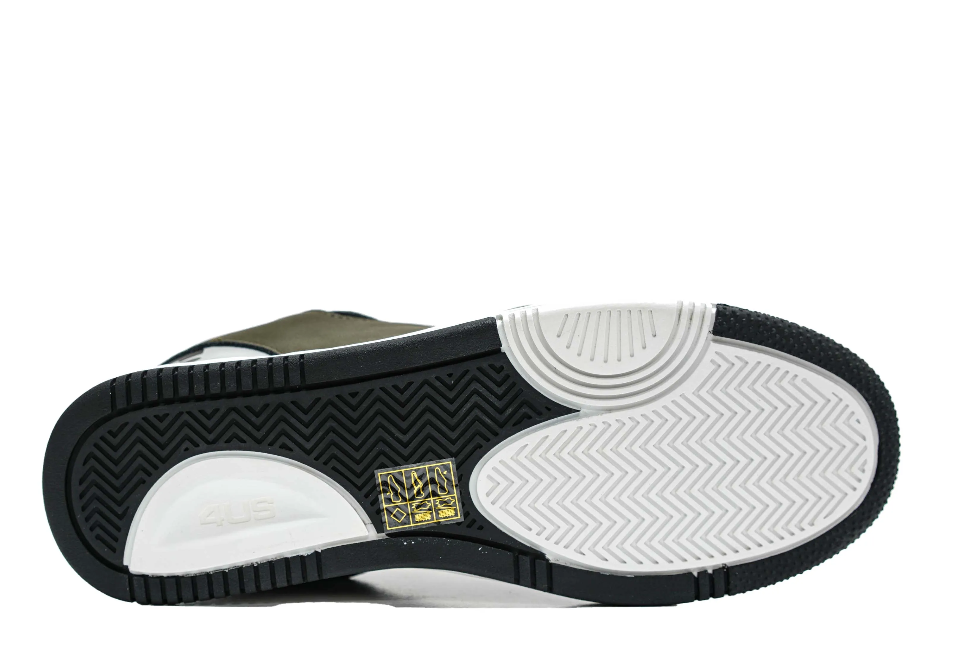 Cesare Paciotti 4US Men’s Military & Yellow Sneaker BB9012
