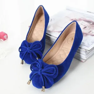 Doudou shoes women's flat scoop shoes spring 2023 new Korean version versatile large size maternity shoes flat heel work women's shoes