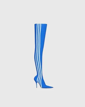 Editta Stripe Over The Knee Boots