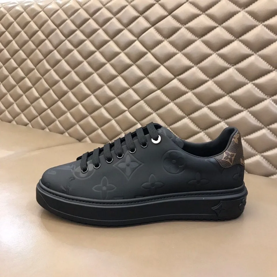 EI -LUV Casual Slip Black Sneaker