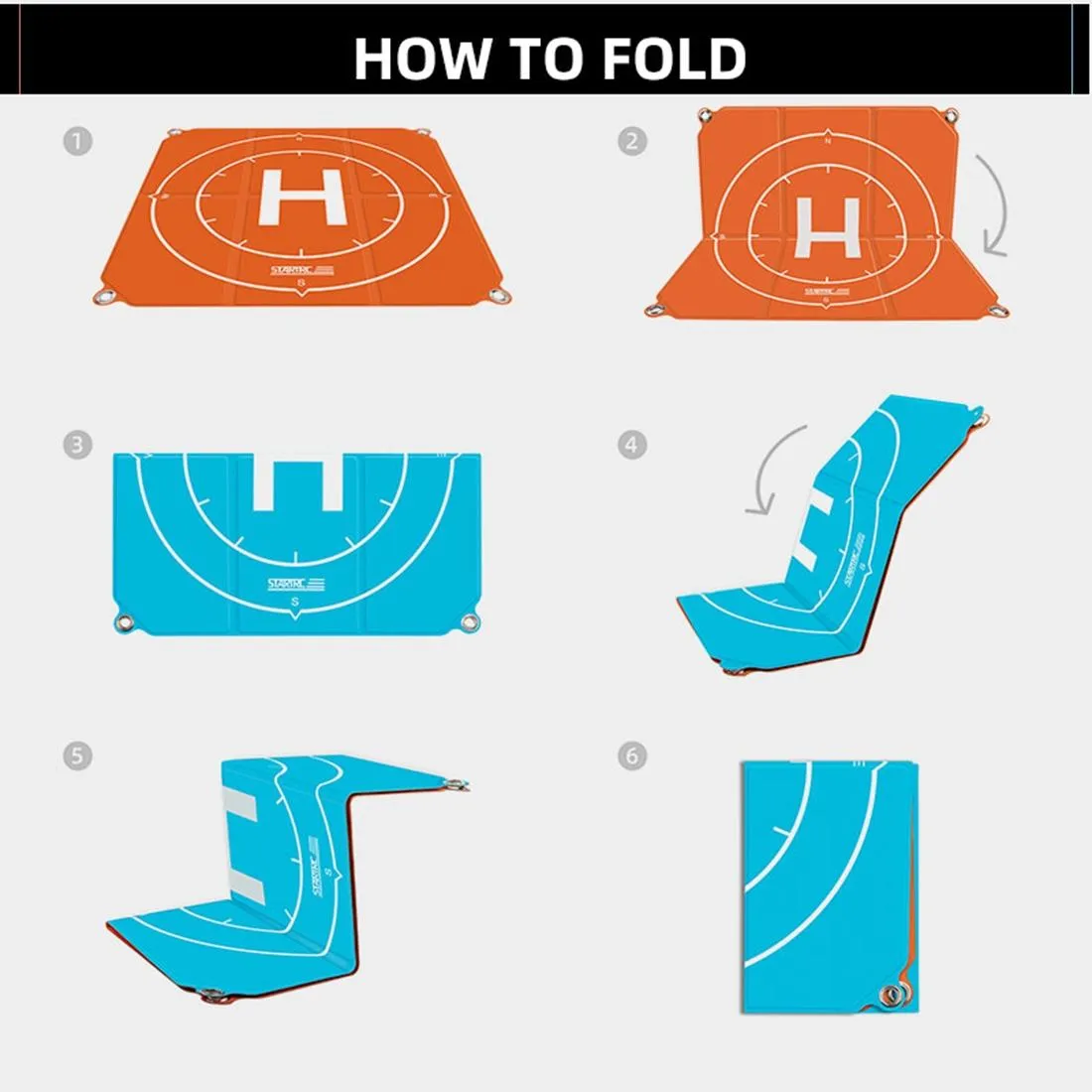 Foldable Landing Pad for Dji Fpv Mini 2 Mavic Air 2 and Air 2s
