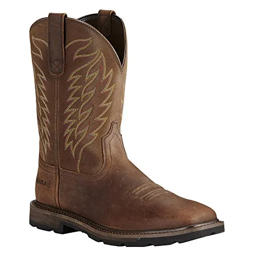 Groundbreaker Western Wide Square Toe Boot - Men