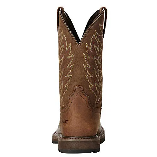 Groundbreaker Western Wide Square Toe Boot - Men