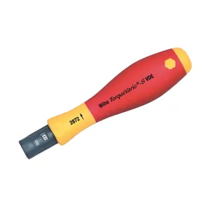 Insulated Adjustable TorqueVario-S Handle 10-50 In/lbs