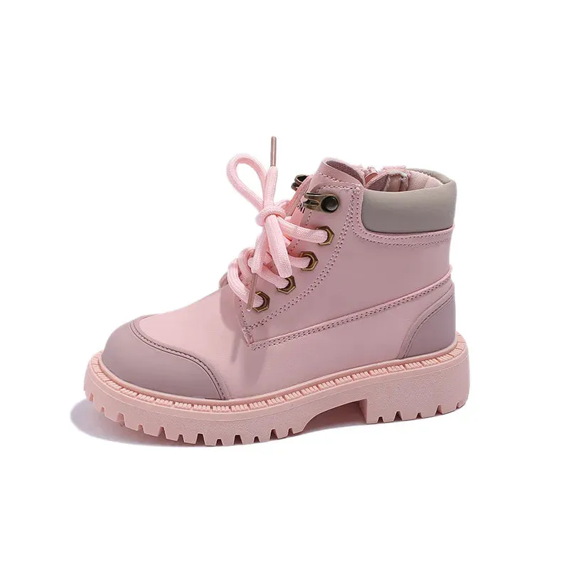 Kids Britain Style Versatile Mid-calf Boots/Casual Shoes