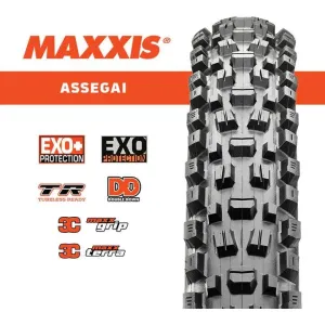 Maxxis 29x2.50 WT Assegai 3C/TR/DD Maxx Grip Foldable