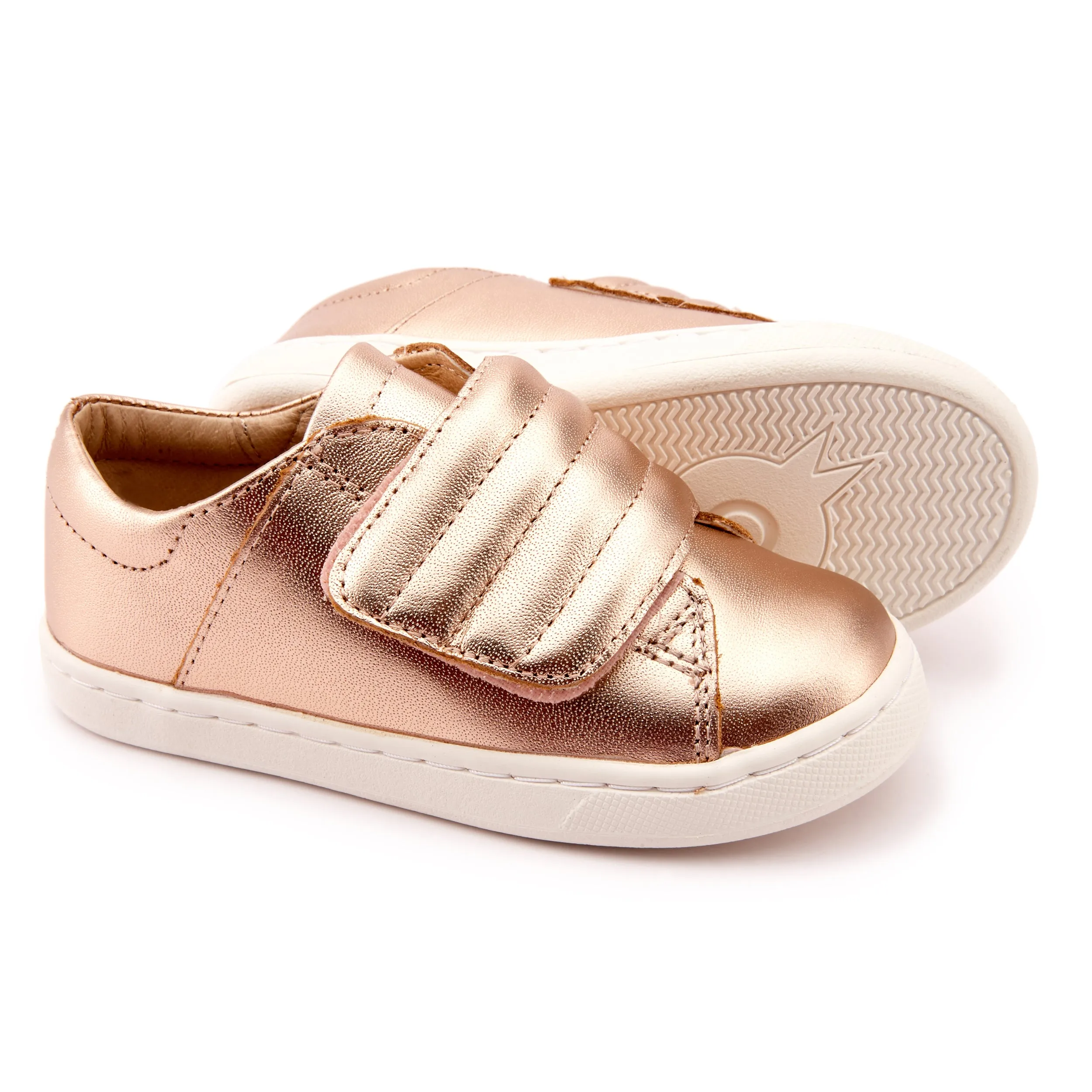 Old Soles Girl's 6130 Padded Up Sneaker Shoe - Copper