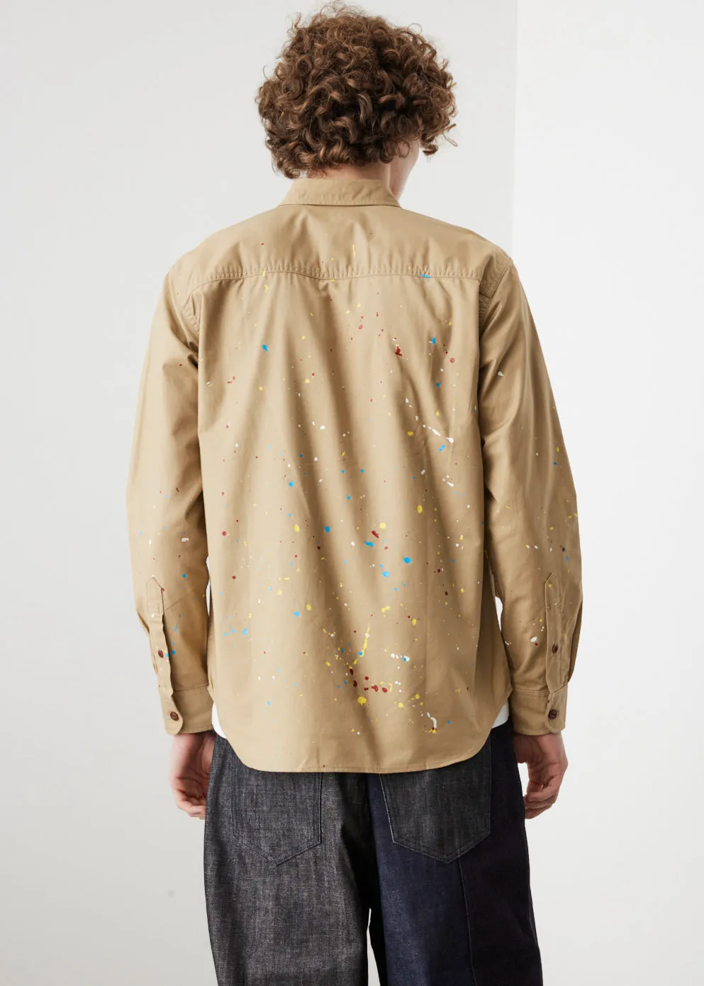 Painted Military Jacket