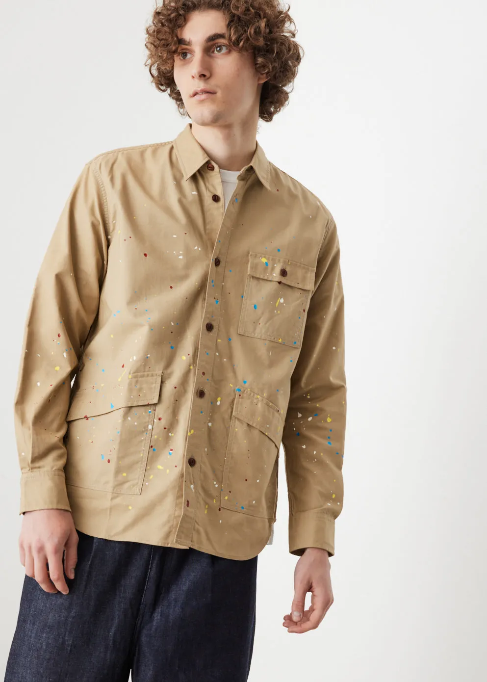 Painted Military Jacket