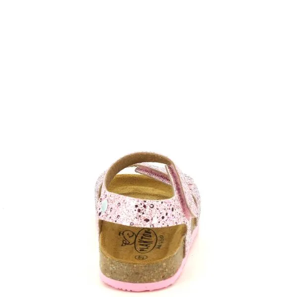 Plakton 135448 Floral Pink Kids Sandal
