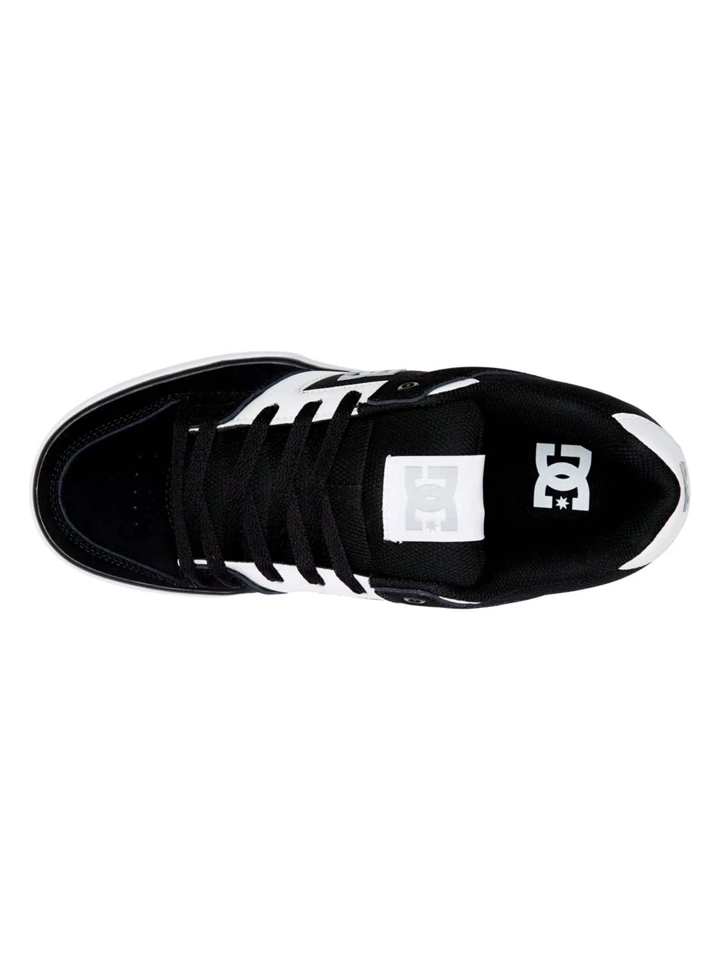 Pure Black/White/Gum Shoes
