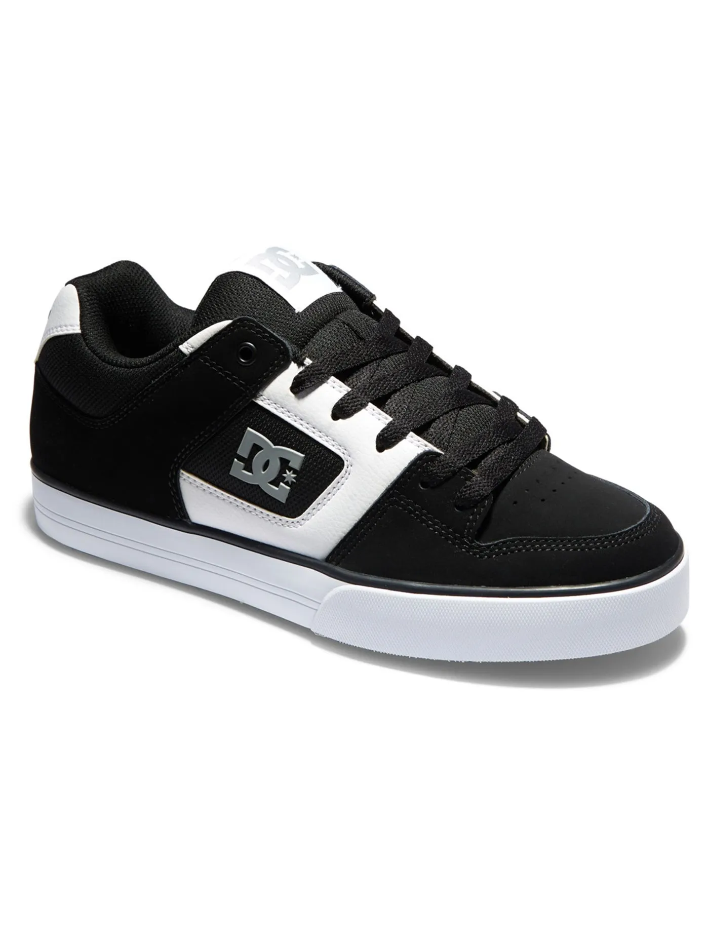 Pure Black/White/Gum Shoes