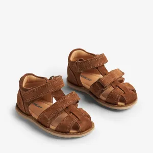Sandal Closed Toe Baya - cognac