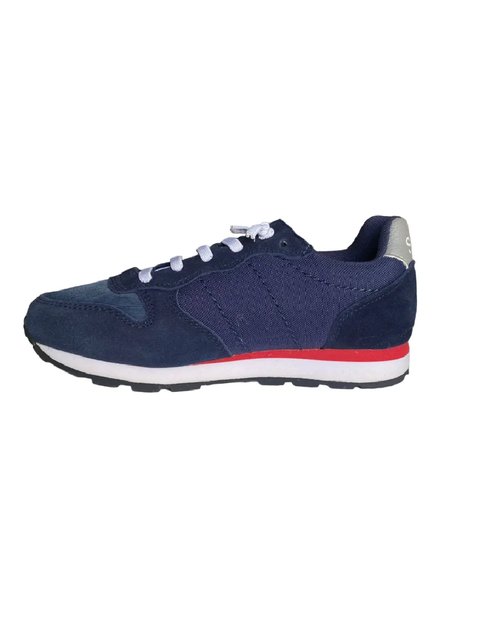 Sun98 sneakers da bambino Tom Nylon Patch Logo Z29304 07 navy blue
