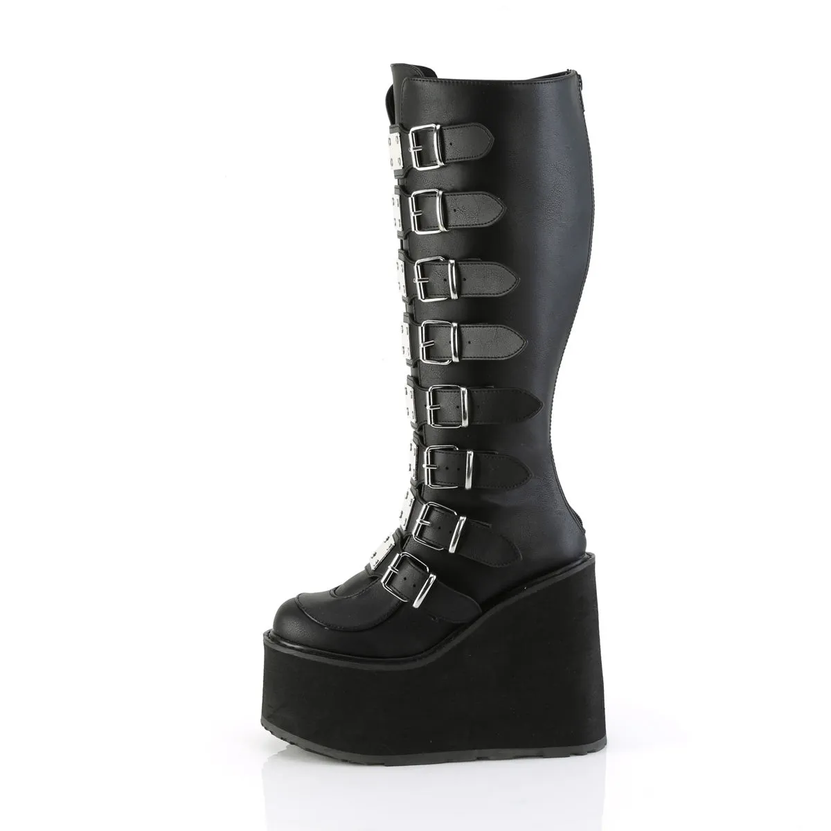 SWING-815WC Demoniacult Alternative Footwear Women's Knee High Boots