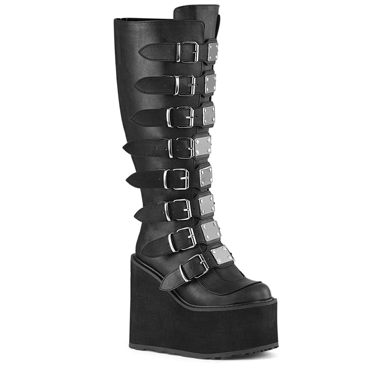 SWING-815WC Demoniacult Alternative Footwear Women's Knee High Boots