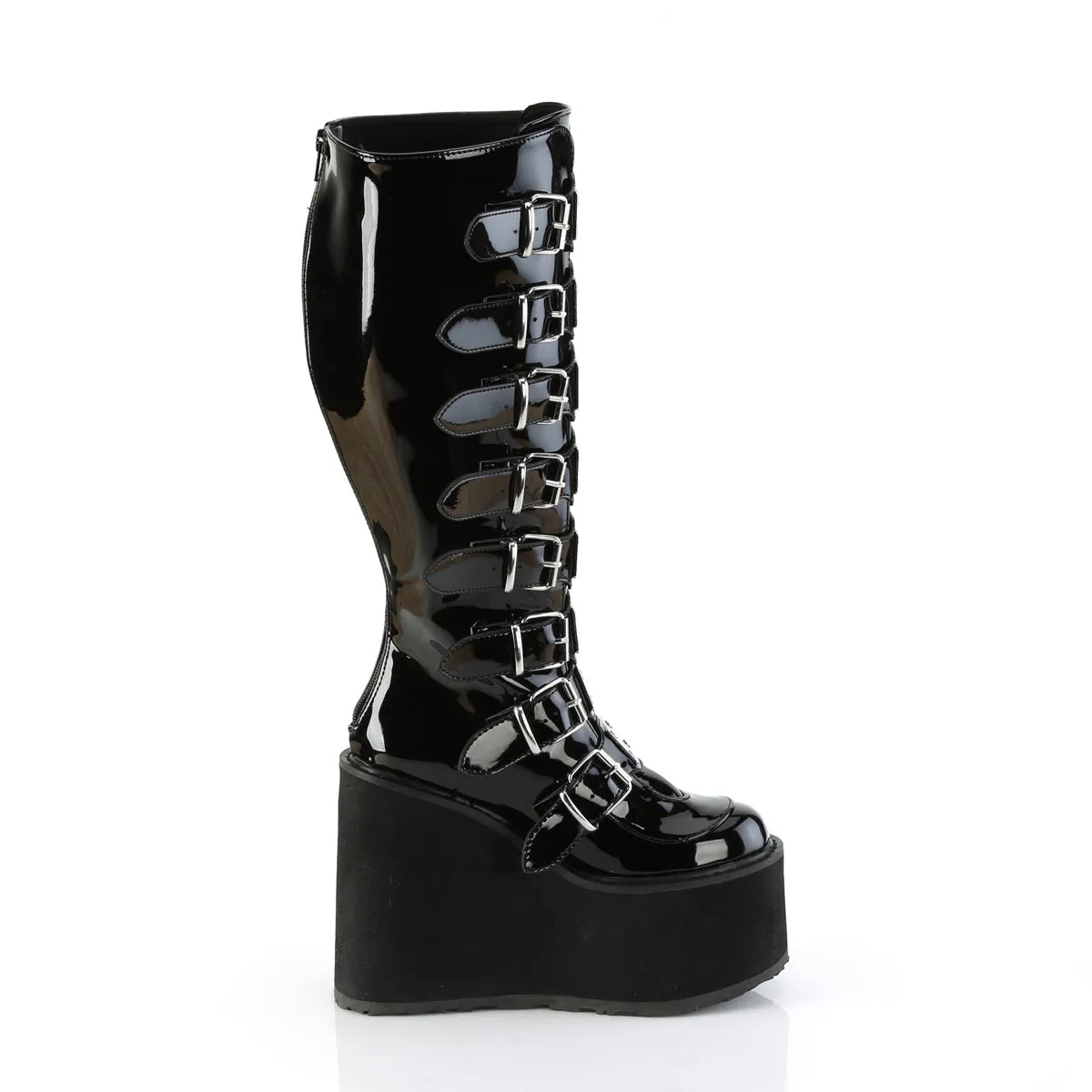 SWING-815WC Demoniacult Alternative Footwear Women's Knee High Boots
