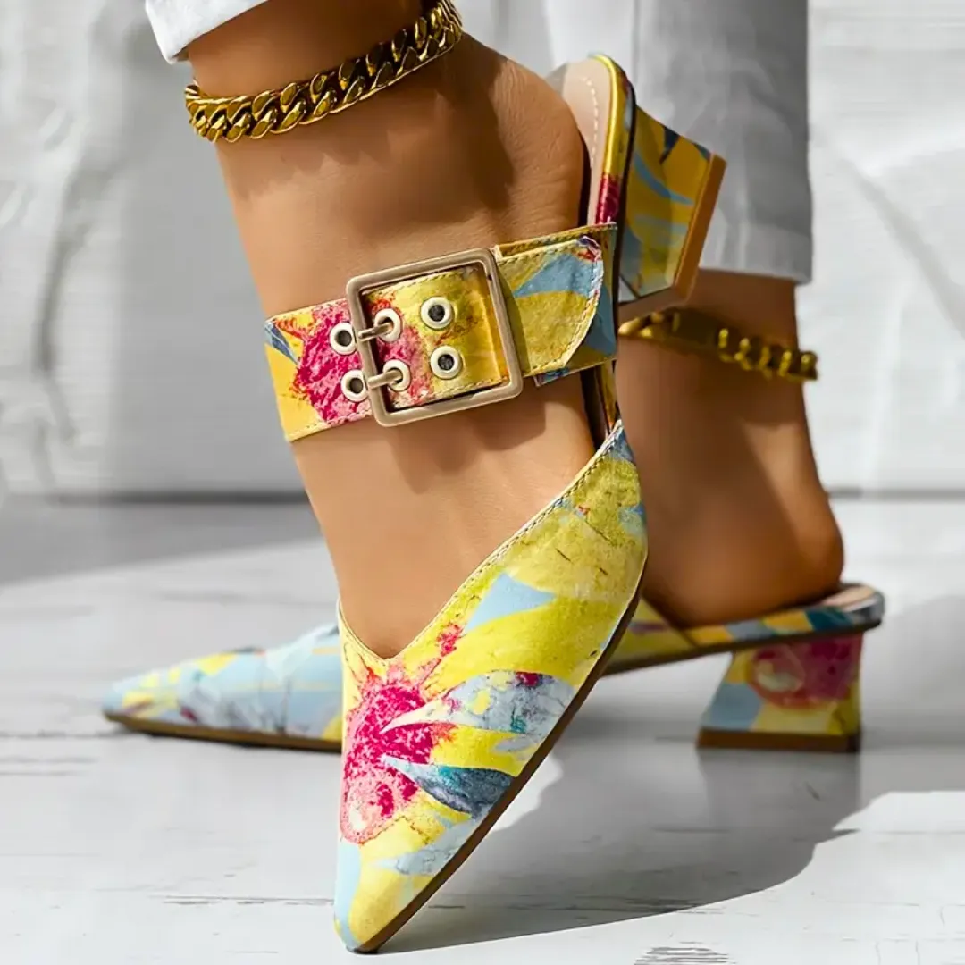 Sylis | Comfortable Colorful Heels
