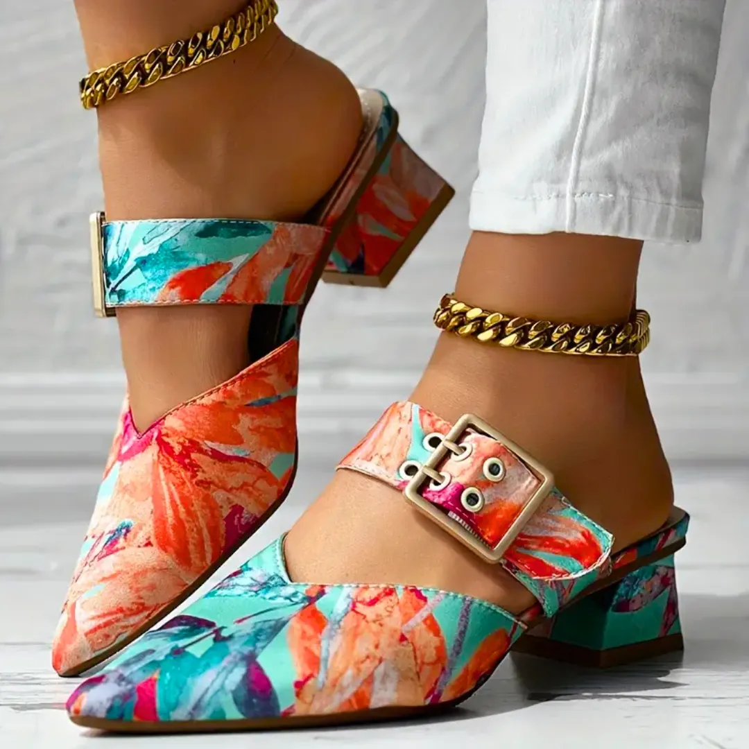 Sylis | Comfortable Colorful Heels