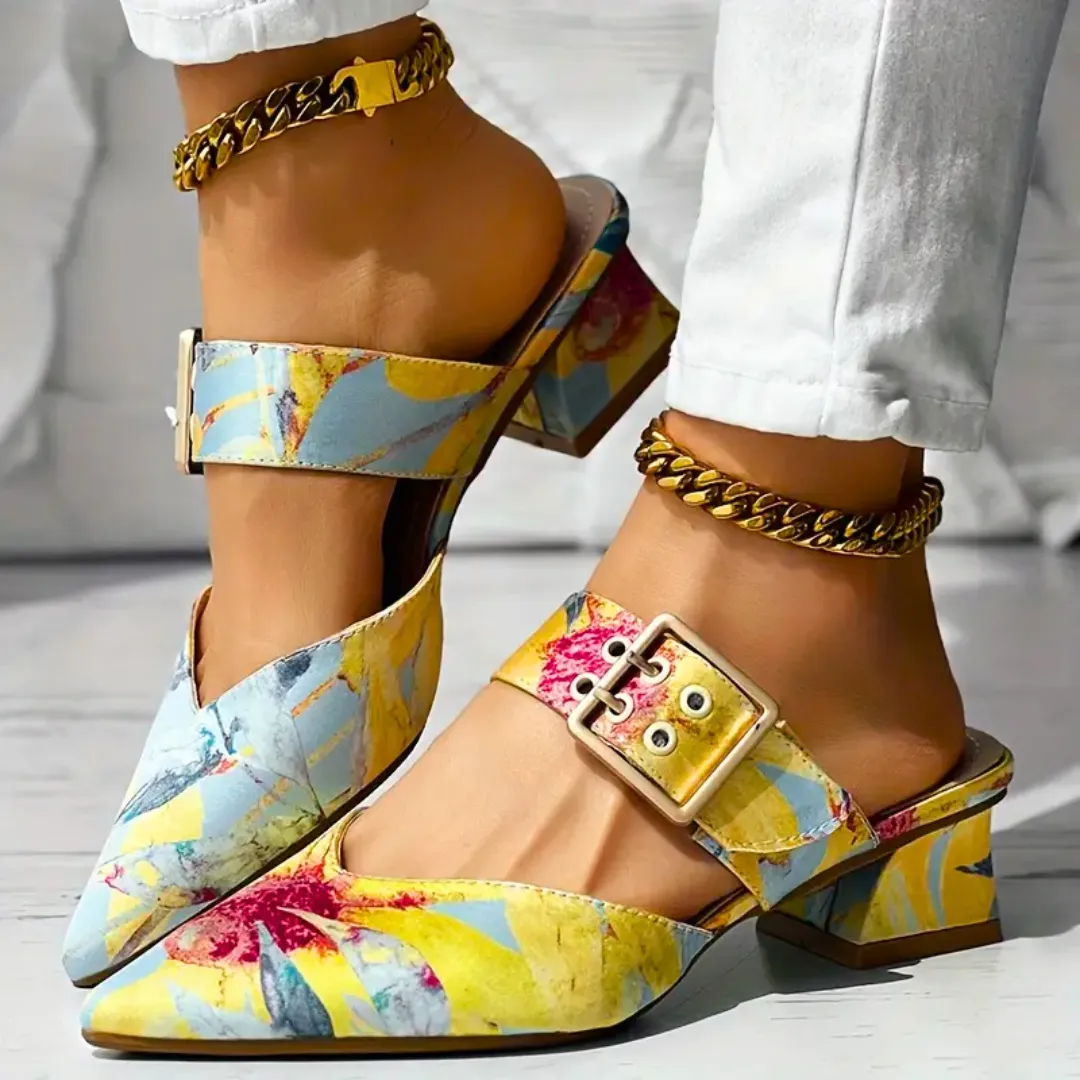 Sylis | Comfortable Colorful Heels