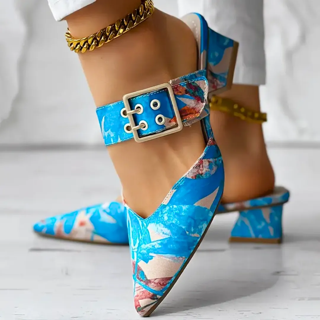 Sylis | Comfortable Colorful Heels