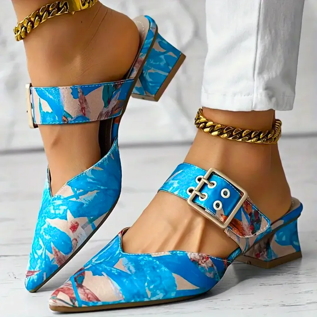Sylis | Comfortable Colorful Heels