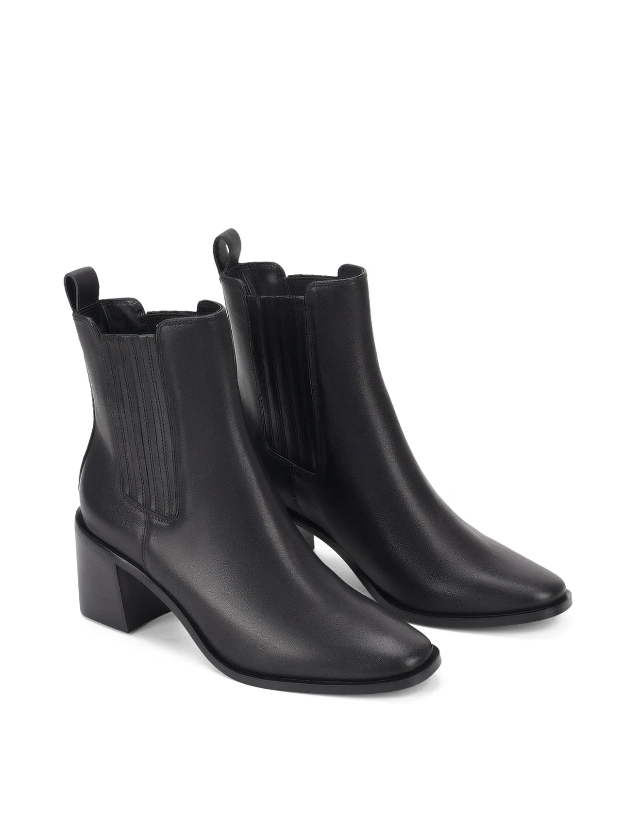Ultimate Ankle Boots - Black Leather