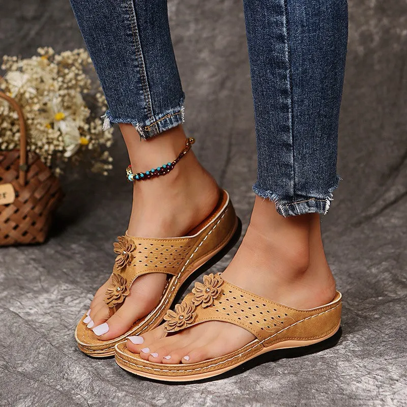 Wholesale Herringbone Platform Casual Fashion Versatile Shoes