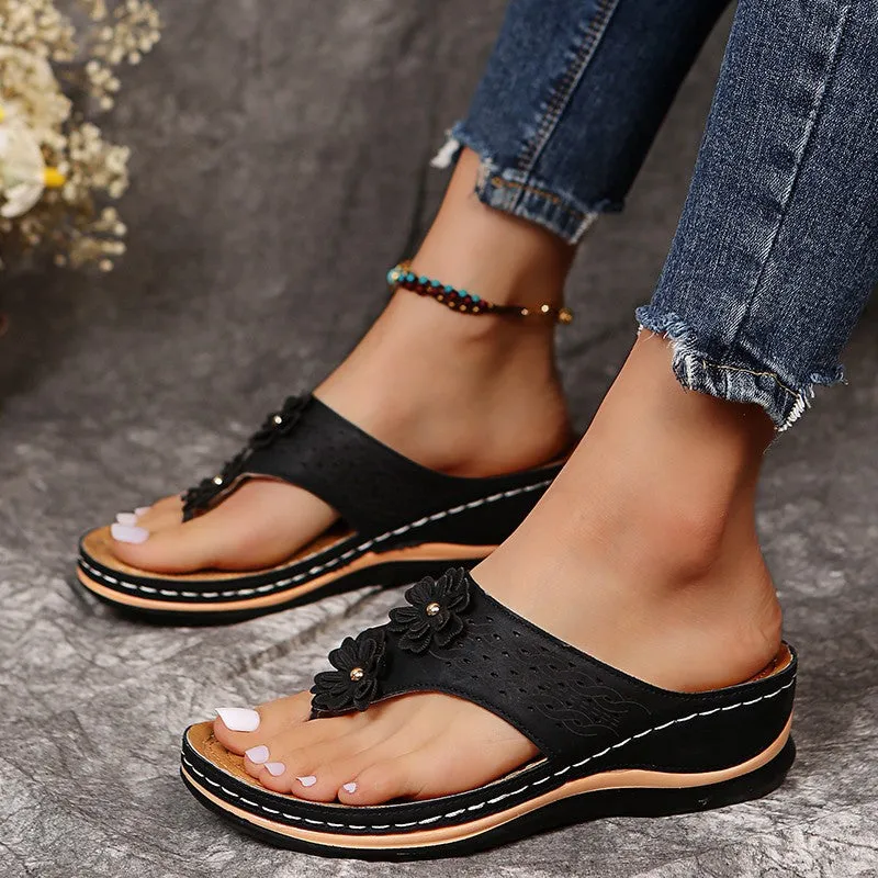 Wholesale Herringbone Platform Casual Fashion Versatile Shoes