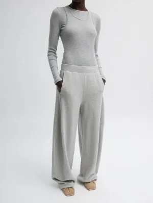 Winslow Short Sweatpant In Heather Grey